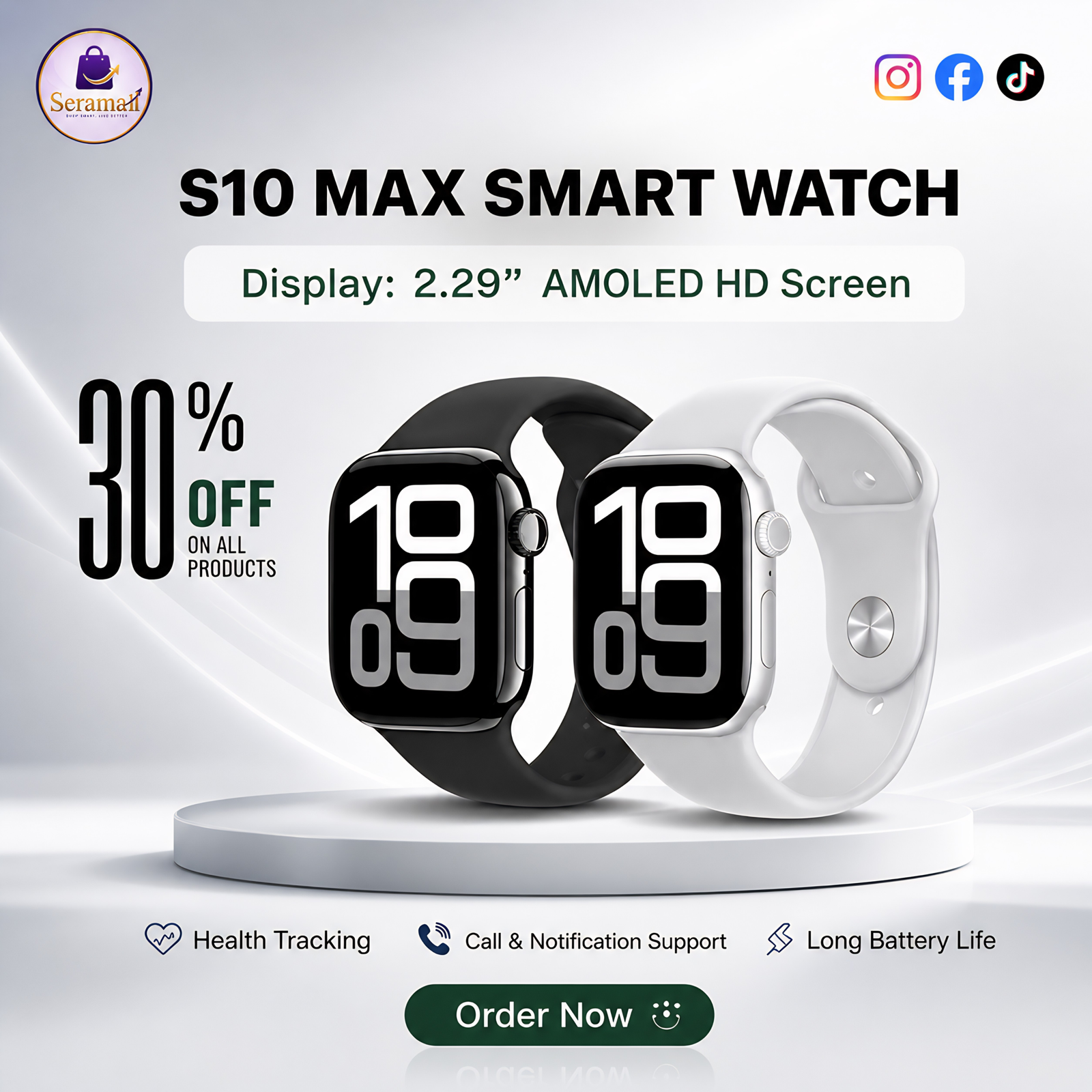 S10 Max Smart Watch