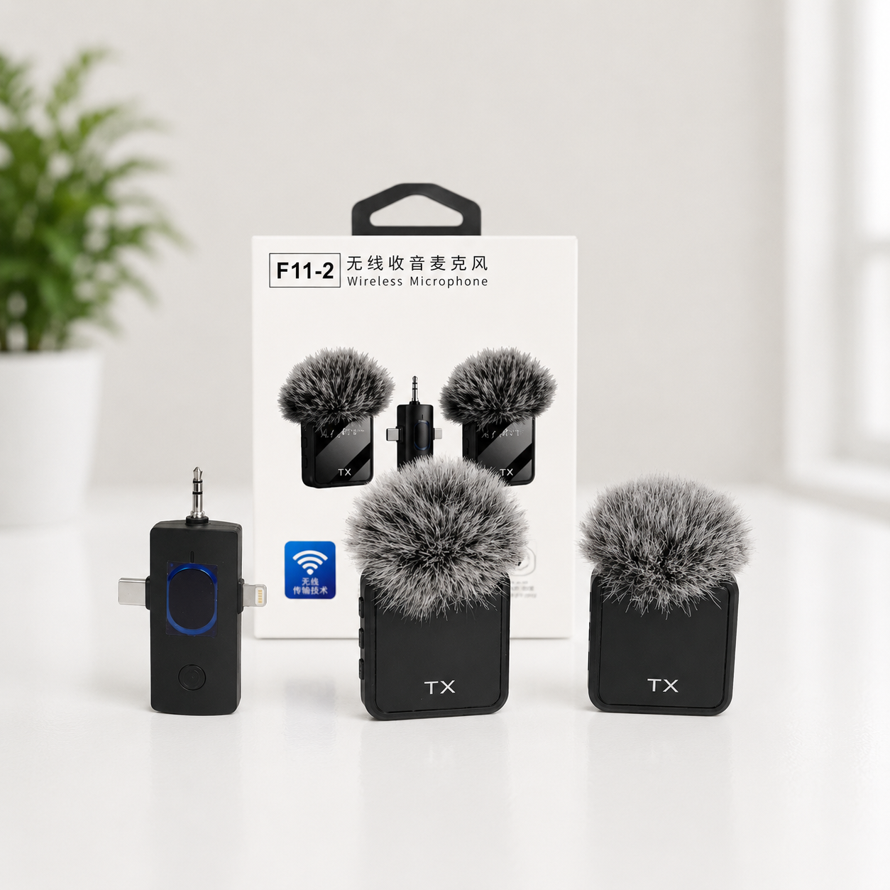 F11-2 Wireless Microphone - Image 2
