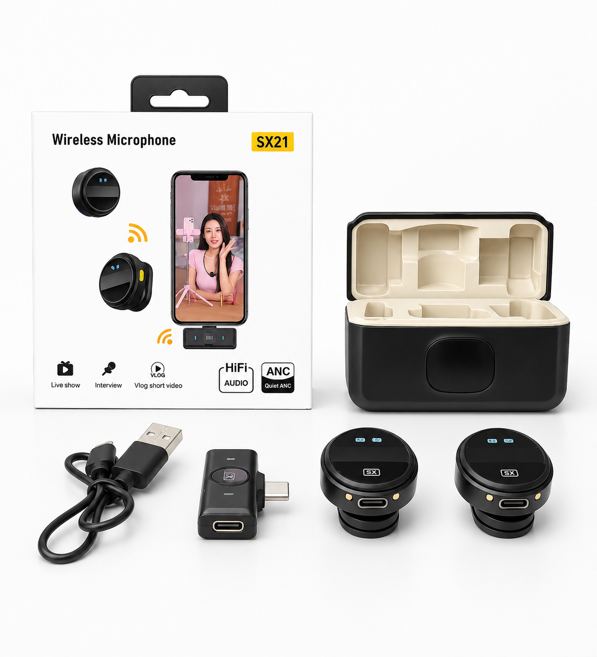 SX21 Wireless Microphone - Image 2