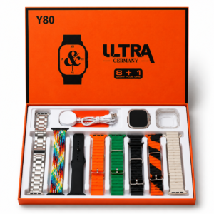 Y80 ULTRA Germany 8+1 Smart Watch Combo Set