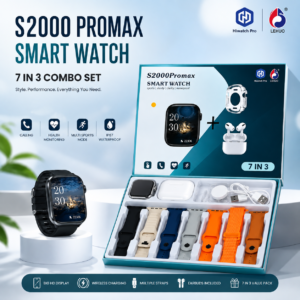S2000 Promax Smart Watch – 7+3 Combo Package