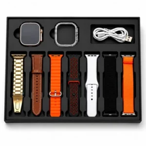 DT900 Ultra Smart Watch – 7 in 1 Premium Combo Pack