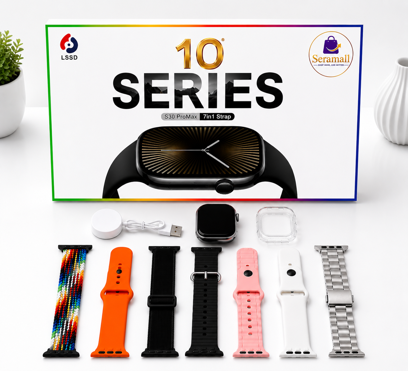 Series 10 Smart Watch 7 in 1 Strap - Image 3